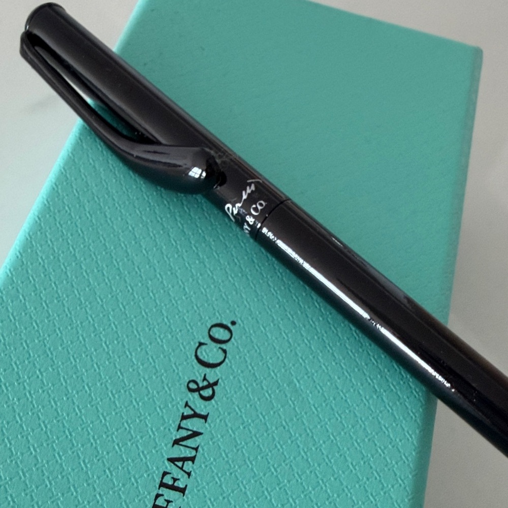 Tiffany & Co. Black Pen with Signature Blue Box - Picture 2 of 8
